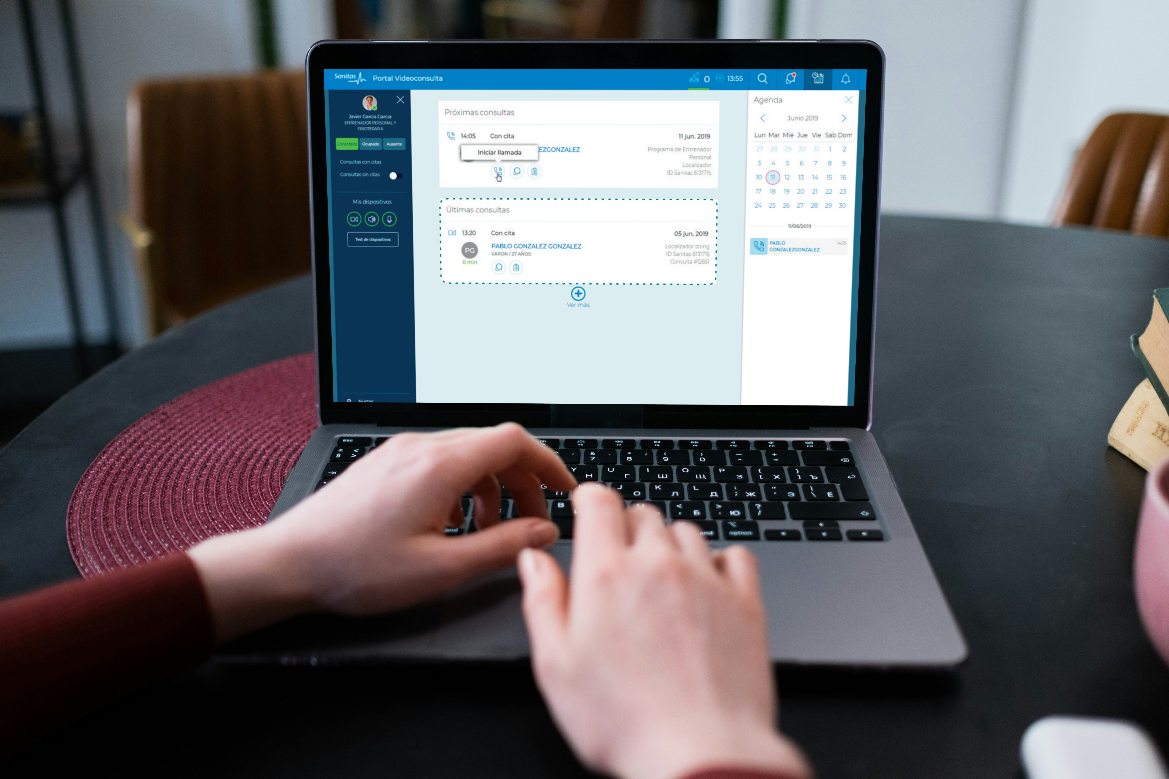 Sanitas video consultation